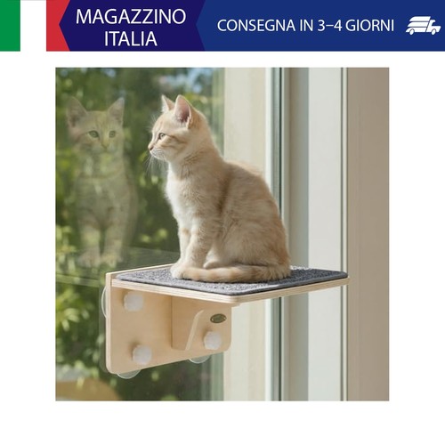 Pecute amaca per gatti - pecute, 2-in-1