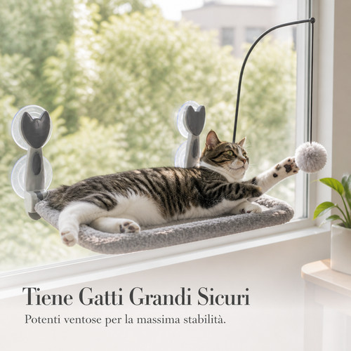 Amaca per gatti - amaca, finestra