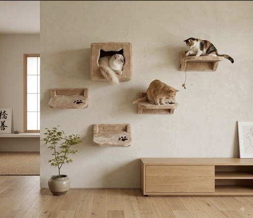 Set muro parete per - da, gatti
