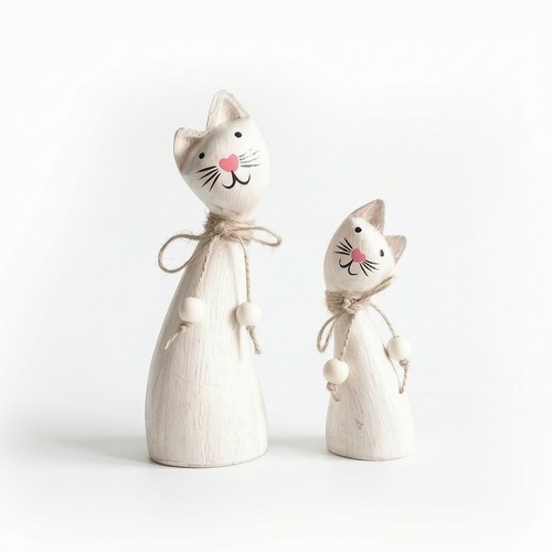 Pezzi gatti legno - gatti,